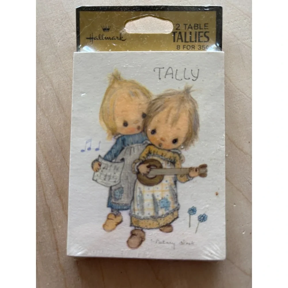 Vintage Betsey Clark Tally Cards Tallies LOT of 2 Packs NIP Music Singers